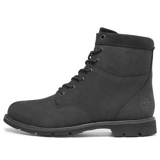 Timberland (WMNS) Timberland Campton Waterproof 6 Inch Wide-Fit Boot Black Nubuck A2D7GW