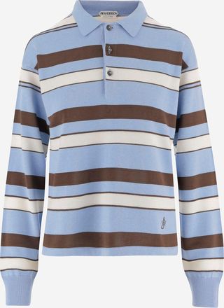J.W.Anderson Jw Anderson poloshirt van katoenmix