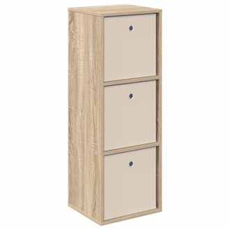 vidaXL Aparador Con Caj&oacute;n Roble Sonoma 35 X 32 X 99,5 Cm Vidaxl