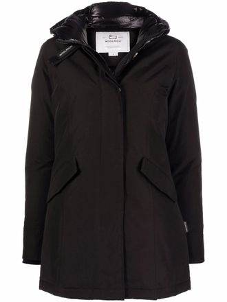 Woolrich Black Arctic Slim-Fit Down Parka