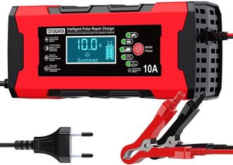 OEM Cargador De Bater&iacute;a Inteligente De 12 V, 24 V Y 180 W Con Pantalla Lcd, Carcasa Ign&iacute;fuga Y Protecci&oacute;n M&uacute;ltiple, Cargador De Bater&iacute;a De Gel Agm Para Mo