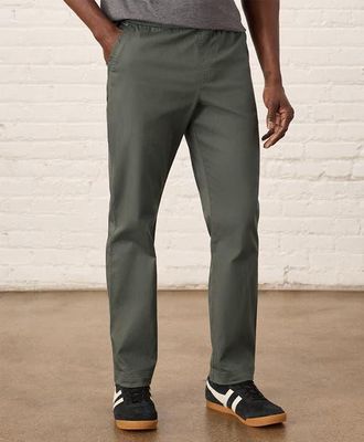 Pact Organic Cotton Daily Twill Midweight Pant in Castor Grey at Nordstrom, Size Xx-Large 30