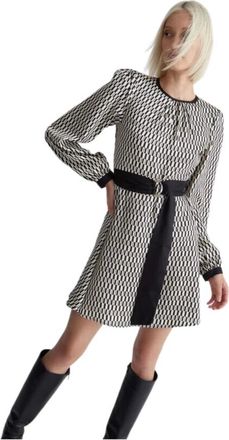 Liu Jo Dames, Jurken, Veelkleurig, Maat: 2XS Poliester