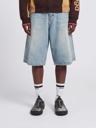 Balenciaga Shorts Men color Blue