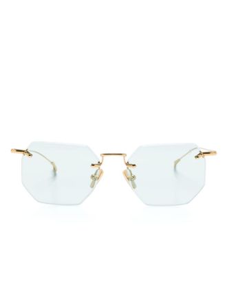 Eyepetizer Panthere rimless sunglasses - Gold