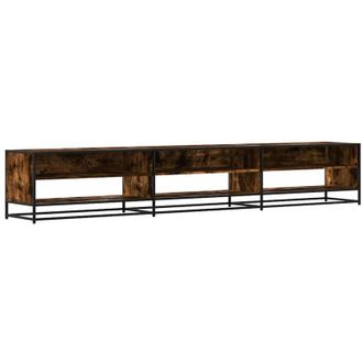 vidaXL Mobile Porta tv Rovere Fumo 270x40x46 cm in Truciolato - Vidaxl