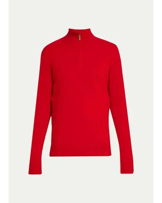 Polo Ralph Lauren Mens Cashmere Half-Zip Sweater
