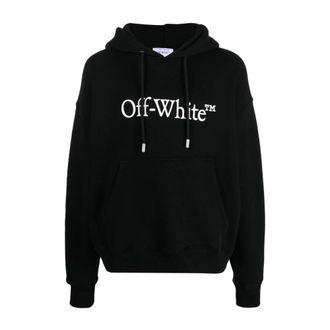 Off-white Hoodies & sweatvesten, Heren, Zwart, S, Katoen, Stijlvolle Hoodie