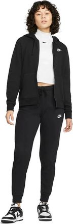 Nike Club Fleece Trainingspak - Dames - Trainingspakken - Zwart - XS - Katoen - Fitness