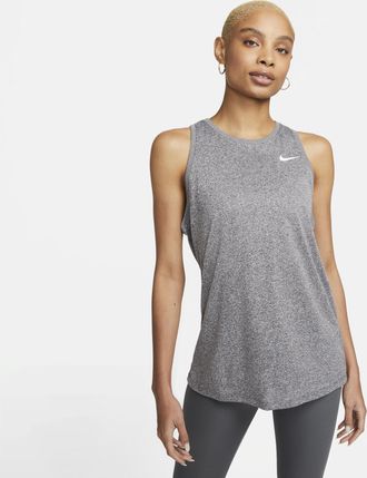 Nike Womens Dri-FIT Training Tank Top in Black | DX0701-011