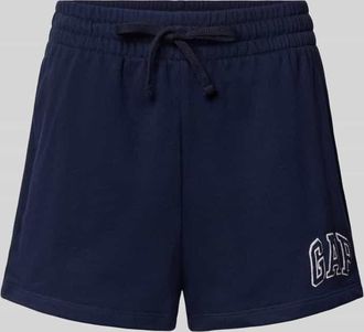 GAP Sweatshorts mit Logo und elastischem Bund in Dunkelblau, Gr&ouml;&szlig;e XL