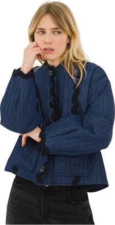 Sacr&eacute;coeur Jay Jacket - Dames - Spijkerjassen - Blauw - L - Katoen - Jassen