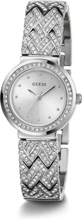 Guess Gw 0476L1 Bangle Analoog Horloge - Dames - Horloges - Grijs - ONE Size - Accessoires