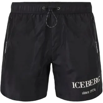 Iceberg Uomo, Costumi da bagno, Nero, M, new