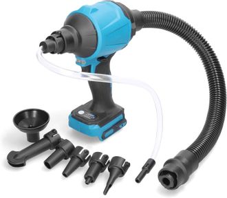 OEM Soplador De Polvo Para Bater&iacute;a Makita De 18 V, Soplador De Aire Inal&aacute;mbrico Con Motor Sin Escobillas, 3 Velocidades 50000 Rpm, L&aacute;mpara Led, 7 Accesori
