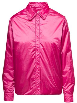 Save The Duck Fucsia Anaya Jacket In Nylon Woman