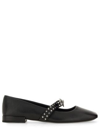 Versace Ballerina Gianni Ribbon With Studs