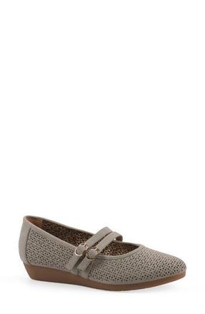 White Mountain Rivian Mary Jane in Taupe Grey/Sueded/Smooth at Nordstrom Rack, Size 8.5