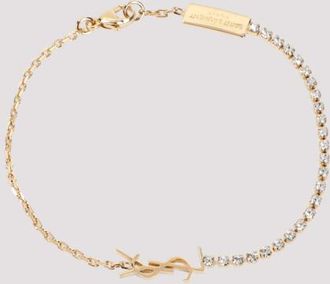 Saint Laurent Golden Logo Bracelet