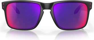 Oakley Sunglasses Oo9102 910236 Holbrook Black/Red Unisex