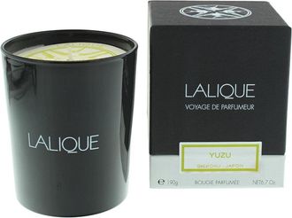 TJ Hughes Lalique Yuzu Shikoku Japon Candle 190g - TJ Hughes