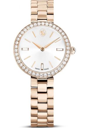 Swarovski Womens 5673013 Ladies Cetra Watch - Rose Gold - One Size