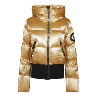 Goldbergh Goldbergh, Dames, Jassen, Geel, Maat: M Leer