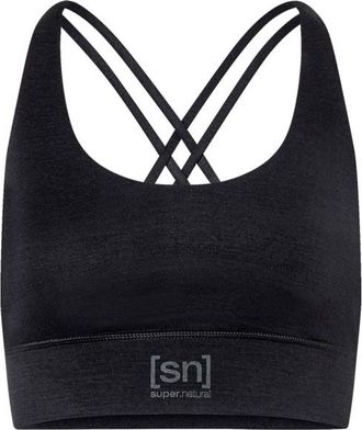 super.natural All Day Super Top Sport-BH f&uuml;r Damen | schwarz