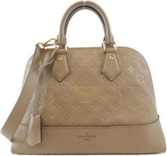 Louis Vuitton Pre-owned Handbags, female, Beige, Size: ONE SIZE Pre-owned Vintage Handbag