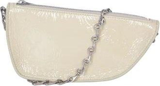 Burberry Tassen, Dames, Beige, ONE Size, Leer, Stijlvolle leren crossbodytas