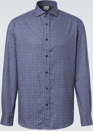 Brunello Cucinelli Printed cotton shirt