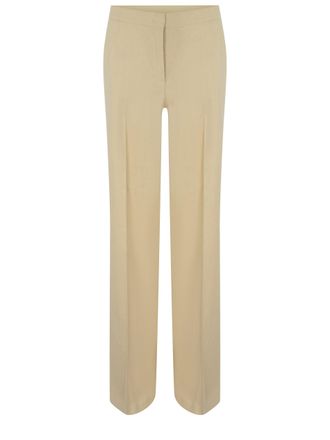 パンツ PINKO Women Straight Pants 104751A21F D22 Beige PINKO Women's Casual Trousers → Check Out the Styles on the