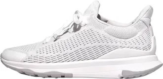 FitFlop Womens Vitamin Ffx Knit Sports Sneakers In Urban White Mix