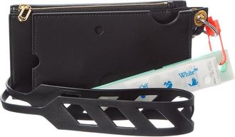 Off-white Neck Leather Continental Wallet