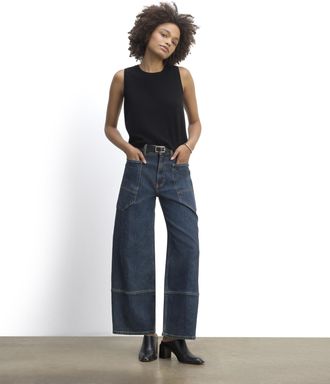 Everlane Paula urban Womens The Way-high Gardener Jean, Vintage Indigo, 25 Regular