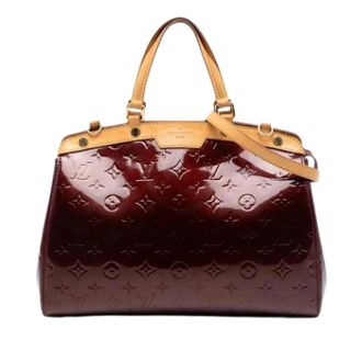 Louis Vuitton Pre-owned Handbags, female, Purple, Size: ONE SIZE Pre-owned The Brea MM