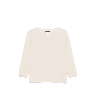 Fabiana Filippi Fine-knit Three-quarter-sleeve Sweater