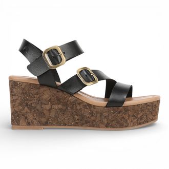 Blowfish Womens Black Wedge Strappy Espadrille Heel Sandals - Ali Micro Fibre - Size EU 40