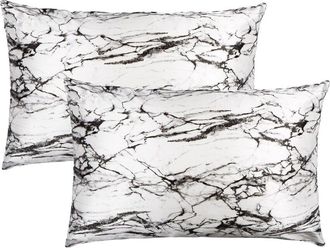 Blissy Set Of 2 100% Mulberry Silk Pillowcases