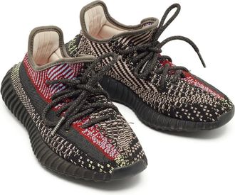Yeezy by Kanye West Sneakers Boost 350 V2 con tomaia in maglia - Nero