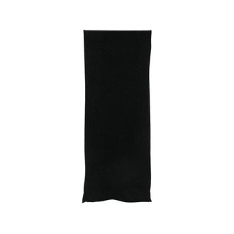 Roberto Collina Rechthoekige Sjaal - Heren - Accessoires - Zwart - Maat: ONE Size