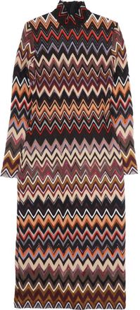 Missoni Overhemdjurken - Dames - Kleedjes - Veelkleurig - M - Kleedjes