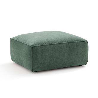 La Redoute Interieurs Modulaire poef in getextureerd fluweel, Seven