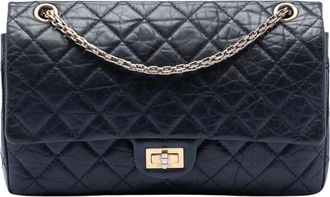 Chanel Borsa a spalla Pre-owned in pelle trapuntata - - Pre-owned - Donna - Blu - ONE SIZE
