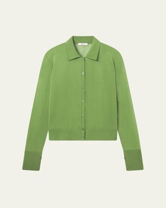 Frame Denim The Collared Cardigan
