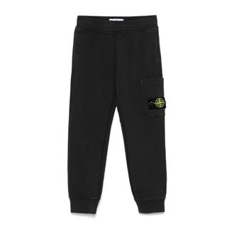 Stone Island Sport Joggers - male - Stone Island - Sweatpants - Black - 8 Y - Kids