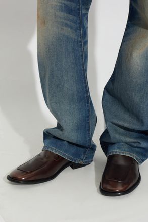 Acne Studios Leather loafers, Mens, Brown