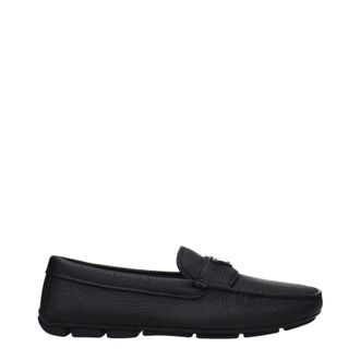 Prada mocassini Männer haut schwarz