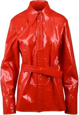 Jil Sander Oversized Shirt - Red