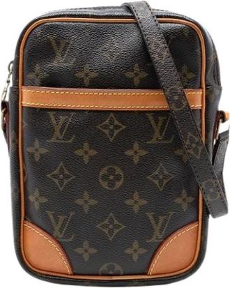 Louis Vuitton Pre-owned Cross Body Bags, female, Brown, Size: ONE SIZE Pre-owned The Danube